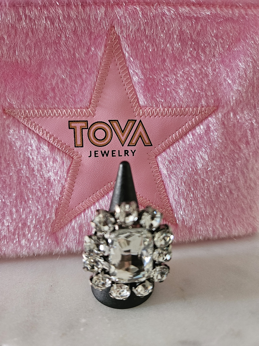 NEW TOVA RING. BOLD STATEMENT RING - Picture 2 of 3